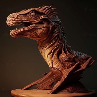 3D модель Ерліанзавр (STL)